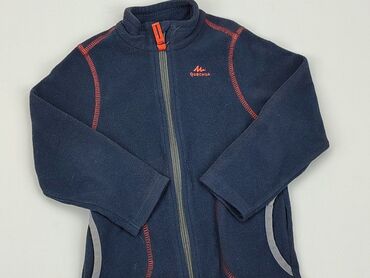 sweterek z koronką: Sweatshirt, Decathlon, 3-4 years, 98-104 cm, condition - Good