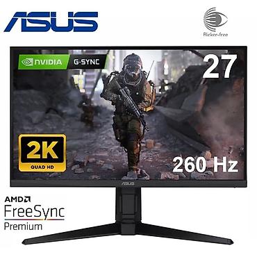 Мониторы: Монитор, Asus, Б/у, LED, 26" - 27" — 2