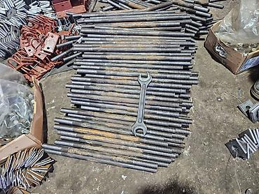 Металлические прутья: Анкерные болты для фундаментов и металлоконструкций - Тип: прямые — 4