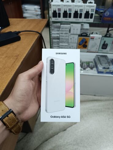 Samsung: Samsung Galaxy A55, Новый, 128 ГБ, В рассрочку, 2 SIM