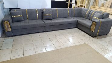 новый мебель: Бурчтук диван, түсү - Күрөң