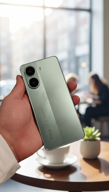 Poco: Poco X7 Pro, 256 GB, rəng - Yaşıl, Barmaq izi — 1
