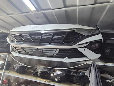 Передний бампер в сборе для Hyundai Elantra CN7 (седьмое поколение, с