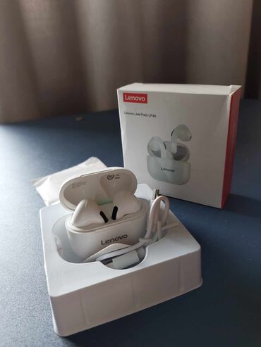 p47 bežične slušalice bele: Slusalice Lenovo(novo)