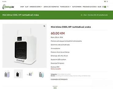 iris tv: Prenosni mini klima uređaj/hladnjak zraka – Cool HP - Kompaktan — 10