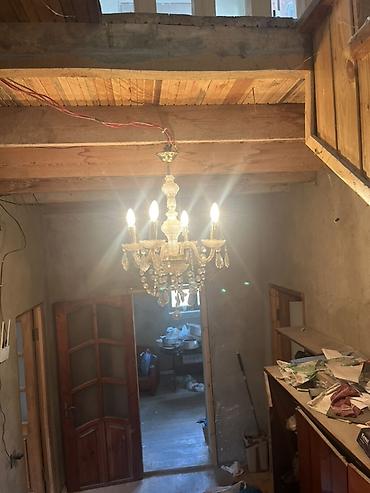 xrustal lustra: Çılçıraq, 5 lampa, Xrustal — 2