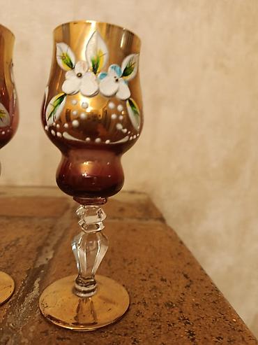 qab setkasi: Qədəhlər, Şüşə, 6 ədədli dəst — 8