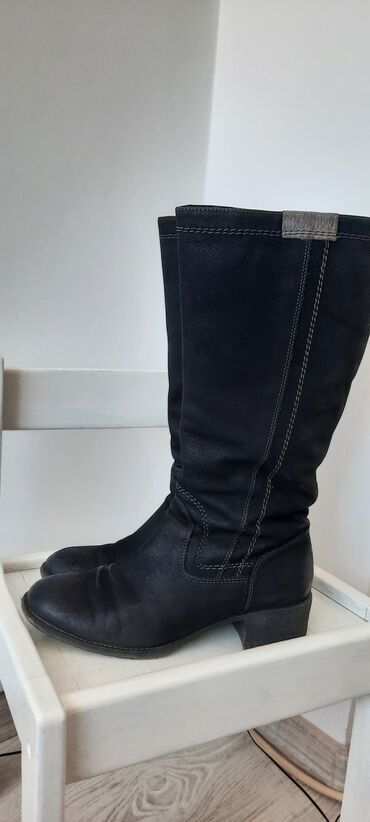 velicina 9 obuca: High boots, Rieker, 40