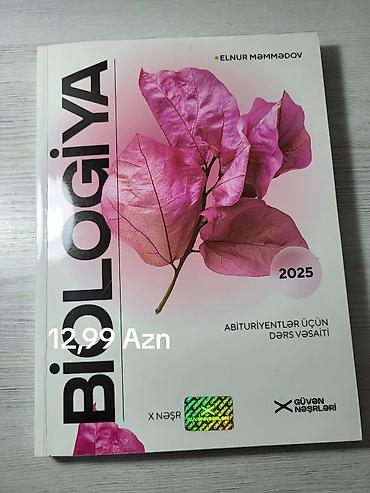 Kitablar və jurnallar: Məhsul: “Biologiya – Abituriyentlər üçün dərs vəsaiti (2025)” Müəllif — 1
