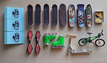 saat desti: Barmaq fingerboard, skuter, BMX, rolik və “waveboard” aksesuarlar — 1