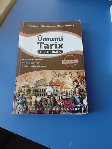 Məhsul: “Ümumi Tarix – Kurikulumla” (2025/26-cı il nəşri) dərs vəsaiti