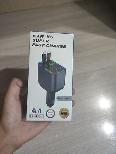 jack e4: Автомобильный трансмиттер и зарядное устройство CAR‑Y5 Super Fast — 1