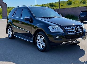 m класс: Mercedes-Benz ML-Class: 2009 г., 3.5 л, Автомат, Бензин, Кроссовер — 1