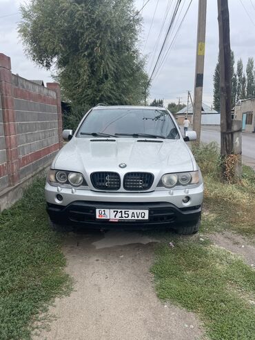 обмен на дачу: BMW X5: 2003 г., 3 л, Автомат, Бензин, Жол тандабас