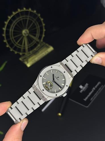 saat samdan: Yeni, Qol saatı, Hublot, rəng - Boz — 1