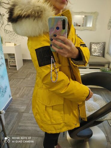 jakna air flo ski kilmarnock: Flo Clo jakna prirodno krzno S,jakna u izuzetnom stanju,plaćena mnogo