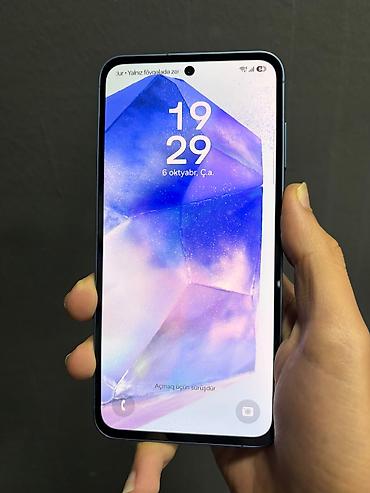 poco 6x pro: Samsung Galaxy A55 5G, 256 GB, rəng - Mavi, İki sim kartlı — 2
