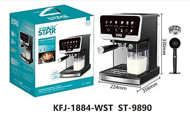 №: 12112 Məhsulun adı: Qəhvə maşını Winning Star ST-9890 Espresso lalafo.az -da №: 12112 Məhsulun adı: Qəhvə maşını Winning Star ST-9890 Espresso