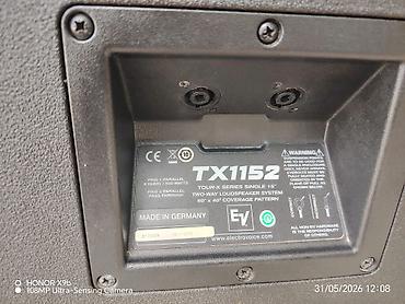 ses guclendirici satisi: Electro-Voice TX1152 Kalonka original zavod heç bir problem yoxdu — 3