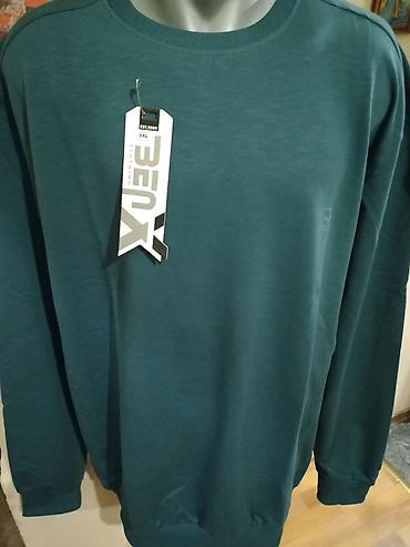 armani exchange: Novi muski pamucni duks Benx u velikom broju Zeleni 3XL. Novopazarski — 2