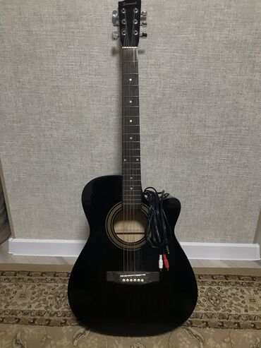 гитара цена в бишкеке: Гитара Продаётся электроакустическая гитара 41 размер. Имеется шнур
