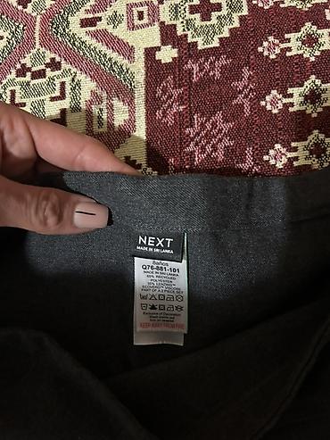 Uşaq dünyası: Qız uşağı üçün məktəb dəsti - Brend köynək: NEXT (etiket şəkildə). Ağ — 5