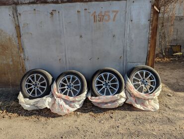 Диски: Литые Диски R 17 Enkei, Комплект, отверстий - 5, Б/у — 10