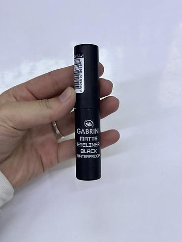 mak: Подводка для глаз Gabrini Matte Eyeliner Black Waterproof. - Цвет — 1