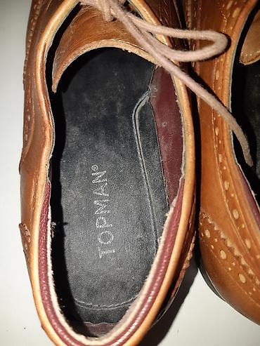 Cipele: Muške cipele „Topman” – brogue/oxford stil - Materijal: prirodna koža — 9