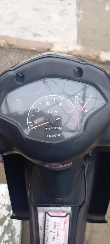 motosiklet sekilleri: Haojue - UD HAOJUE, 110 sm3, 2019 il, 9786 km