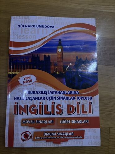 Ingilis dili Gülnare Umudova test toplusu temiz tezedir