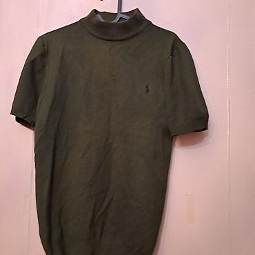 Свитера: Мужской свитер, Ralph Lauren, XL, цвет - Зеленый — 1