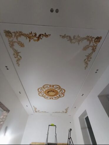 Натяжной потолок: Натяжной потолок Глянцевое, Матовое, 3D потолки Гарантия, Бесплатная консультация, Бесплатный замер — 12