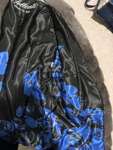 Kürklər: Solleciti (Made in Italy) qadın xəz palto - Material: təbii xəz — 8