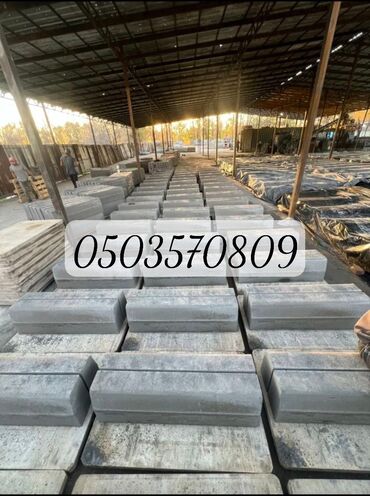 Дорожные бордюры: Дорожный бордюр, Прессованный, ЖБИ (Железобетонный), Новый — 4