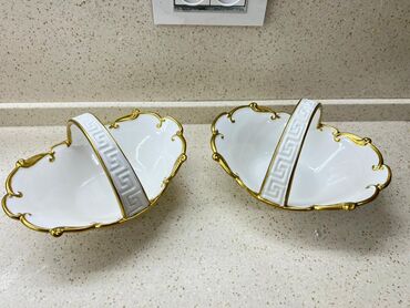 Mitsubishi: Porcelan dekorativ səbət dəsti – 2 ədəd - Material: yüksəkkeyfiyyətli