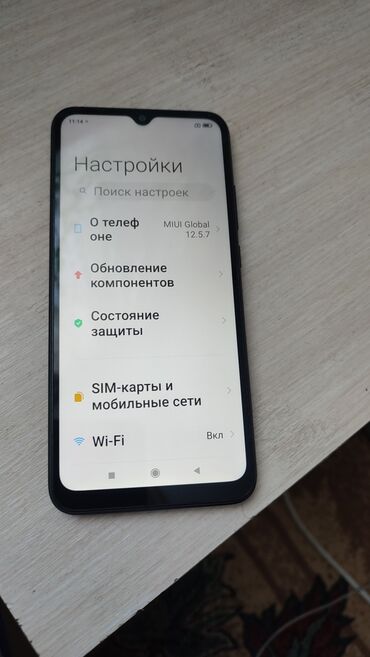 був телефон: Redmi, Redmi 9A, Б/у, цвет - Черный, 2 SIM