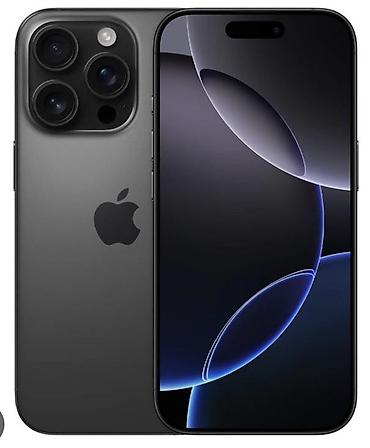 15 pro ve pro max: IPhone 16 Pro, 256 GB, Black Titanium — 1