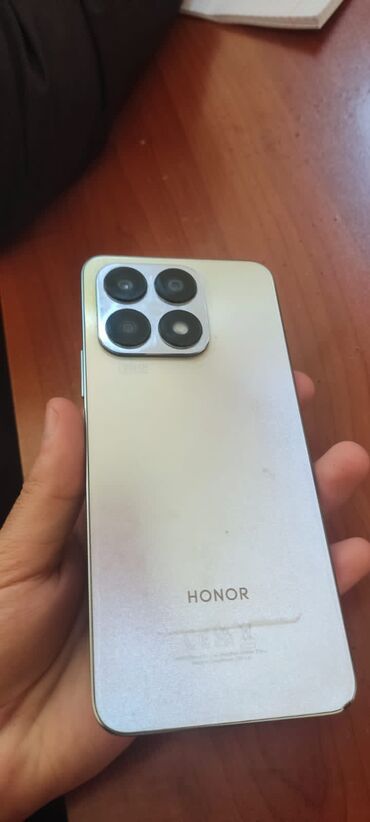 Elektronika: Honor X8a, 128 GB, rəng - Boz, Sensor, Barmaq izi, İki sim kartlı