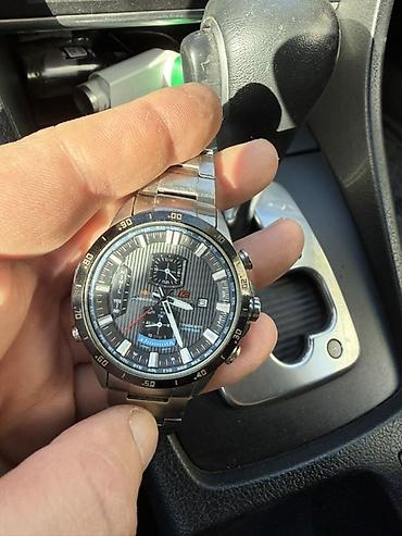 часы casio edifice: CASIO Edifice – мужские наручные часы с металлическим браслетом — 1