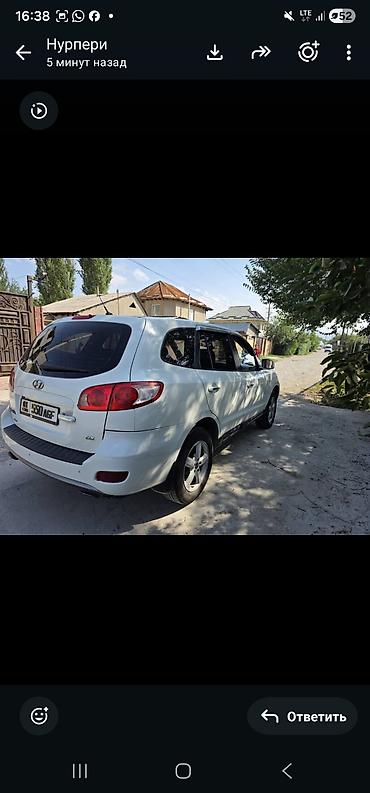 хюндай: Hyundai Santa Fe: 2008 г., Кроссовер — 3