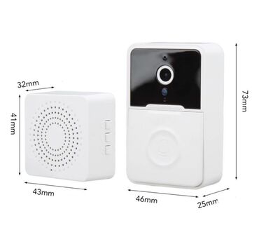 услуги видео: Домашний Беспроводной Wi-Fi Видео Звонок Smart Doorbell X3 Бесплатная