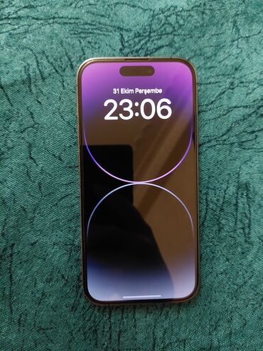 iphone x dubai qiymeti: IPhone 14 Pro, 256 GB, Deep Purple