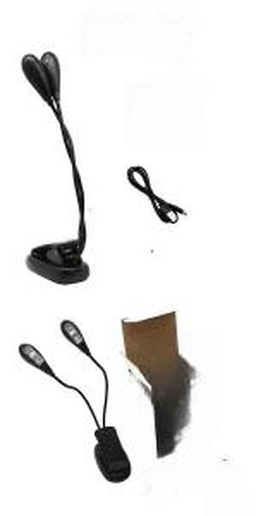 barski set: LED LAMPA SA 2 GLAVE + USB KABL | LED lampa za notni pult, miksetu — 5