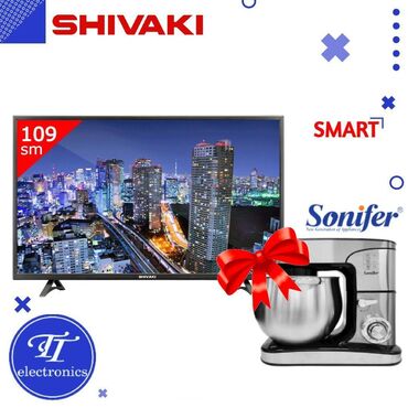 shivaki televizor satilir: Yeni Televizor Shivaki 43" Ünvandan götürmə, Ödənişli çatdırılma