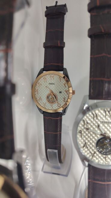 Qol saatları: Yeni, Qol saatı, Fossil, rəng - Qızılı — 8