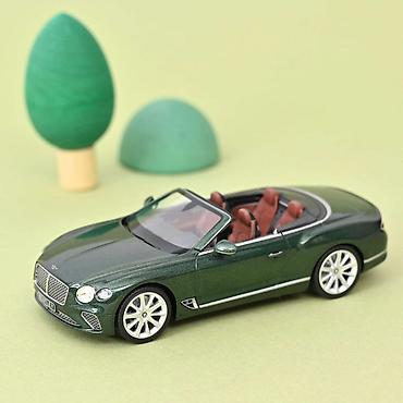 odece: 🚘 Bentley Continental GT Convertible 2019 – Verdant Metallic – Norev — 1