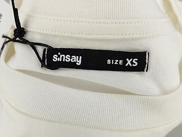 espadryle kazar: Sinsay, T-shirt damski, rozmiar XS — 4