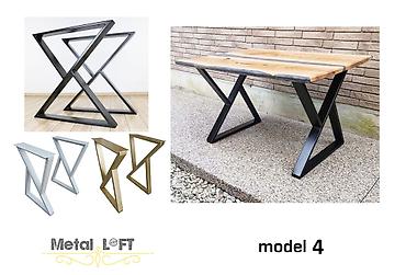 Nogari za stolove: 🔩 PREKO 30 modela NOGARA I POSTOLJA OD METALA – RUČNA IZRADA PO MERI — 5