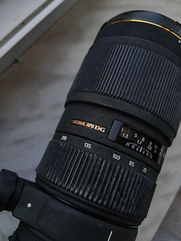 ştativlər: Sigma 70-200mm f/2.8 EX DG tele-zoom obyektiv Canon 6D - Fokus — 1